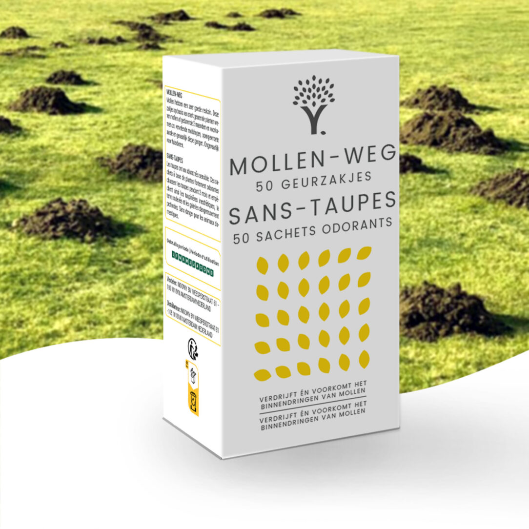 Geurzakjes tegen mollen MOOWY